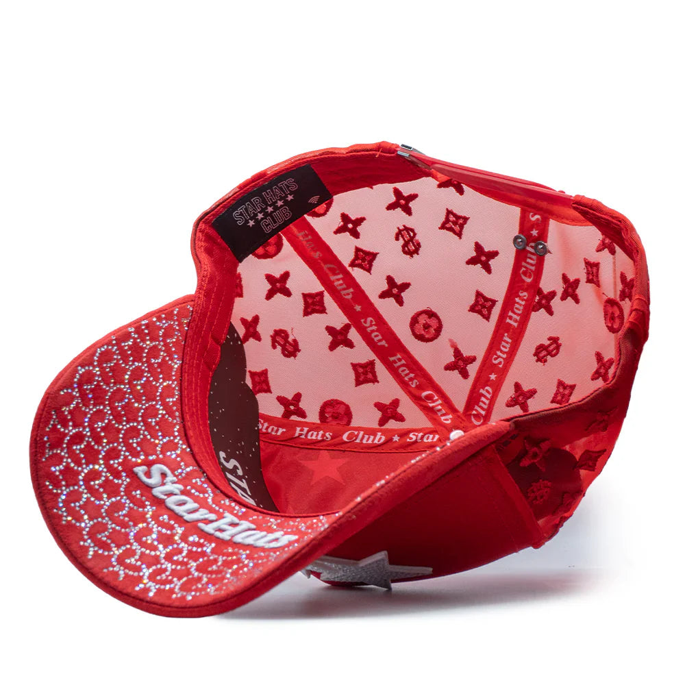 GORRA STAR HATS "Triple Red Star"