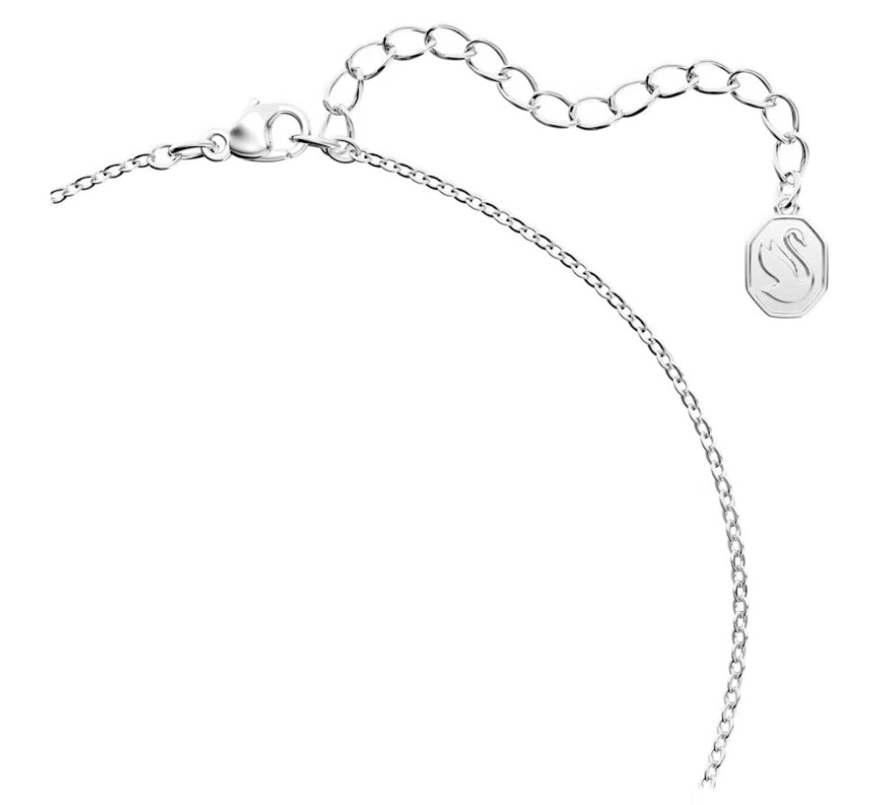 Cadena Swarovski Signum Cisne con baño de rodio tono plateado
