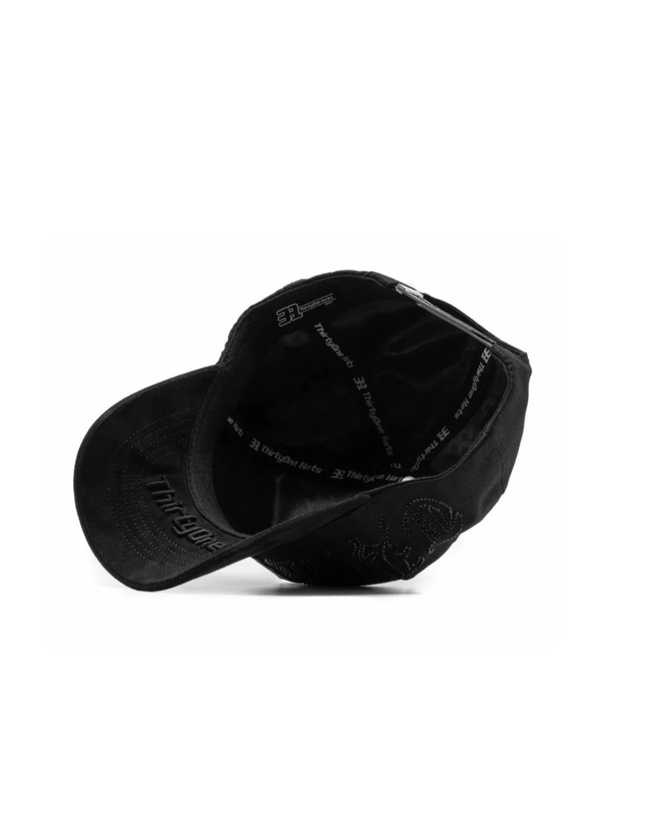 GORRA 31 HATS "NY" TRIPLE BLACK