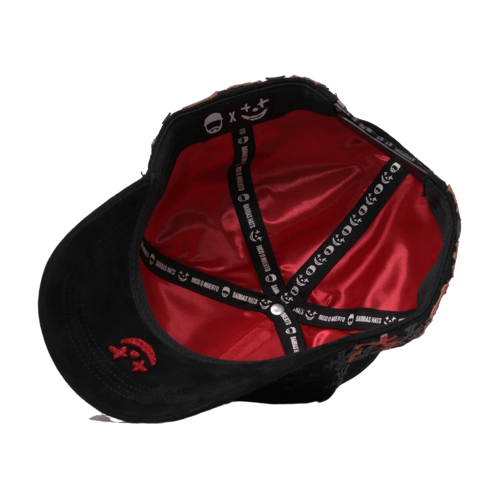 GORRA BARBAS HATS X RICO O MUERTO "ROM" (PREVENTA)