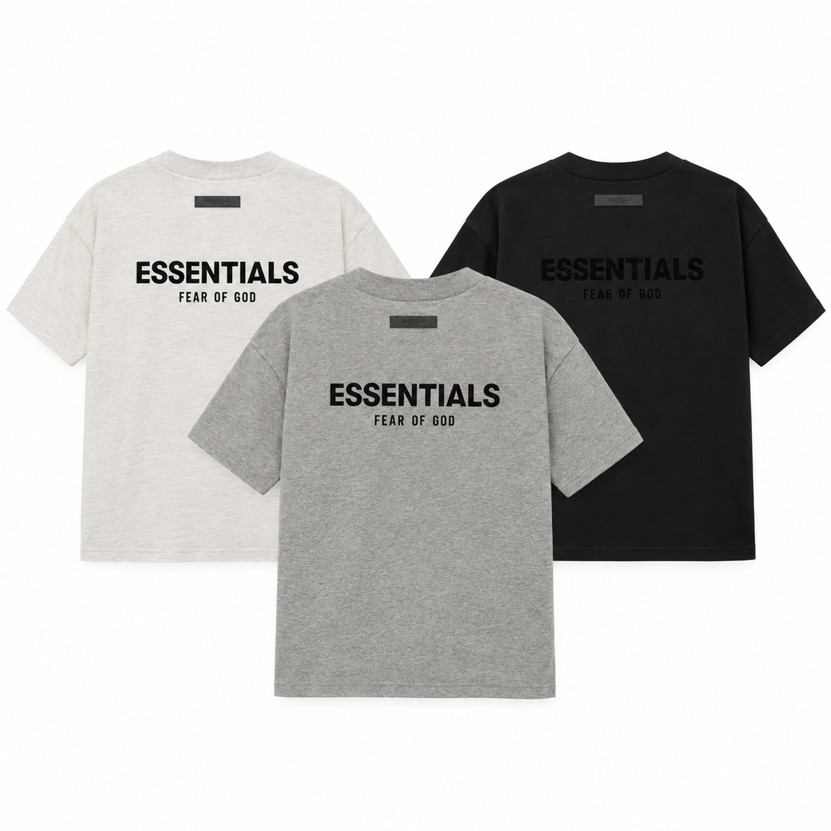SET 3 PLAYERAS ESSENTIALS S22