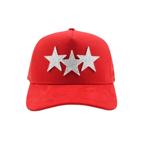 GORRA STAR HATS "Triple Red Star"