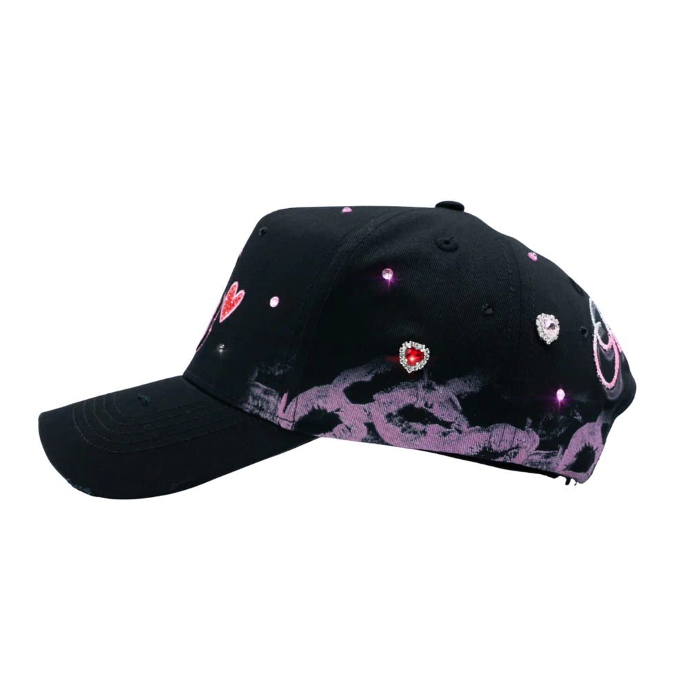 GORRA 31 HATS "Black XOXO"