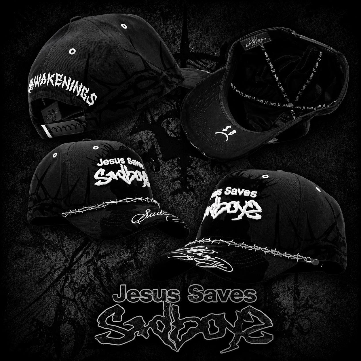 GORRA RUDE AWAKENINGS X $AD BOYZ “Sad Boyz” (PREVENTA)