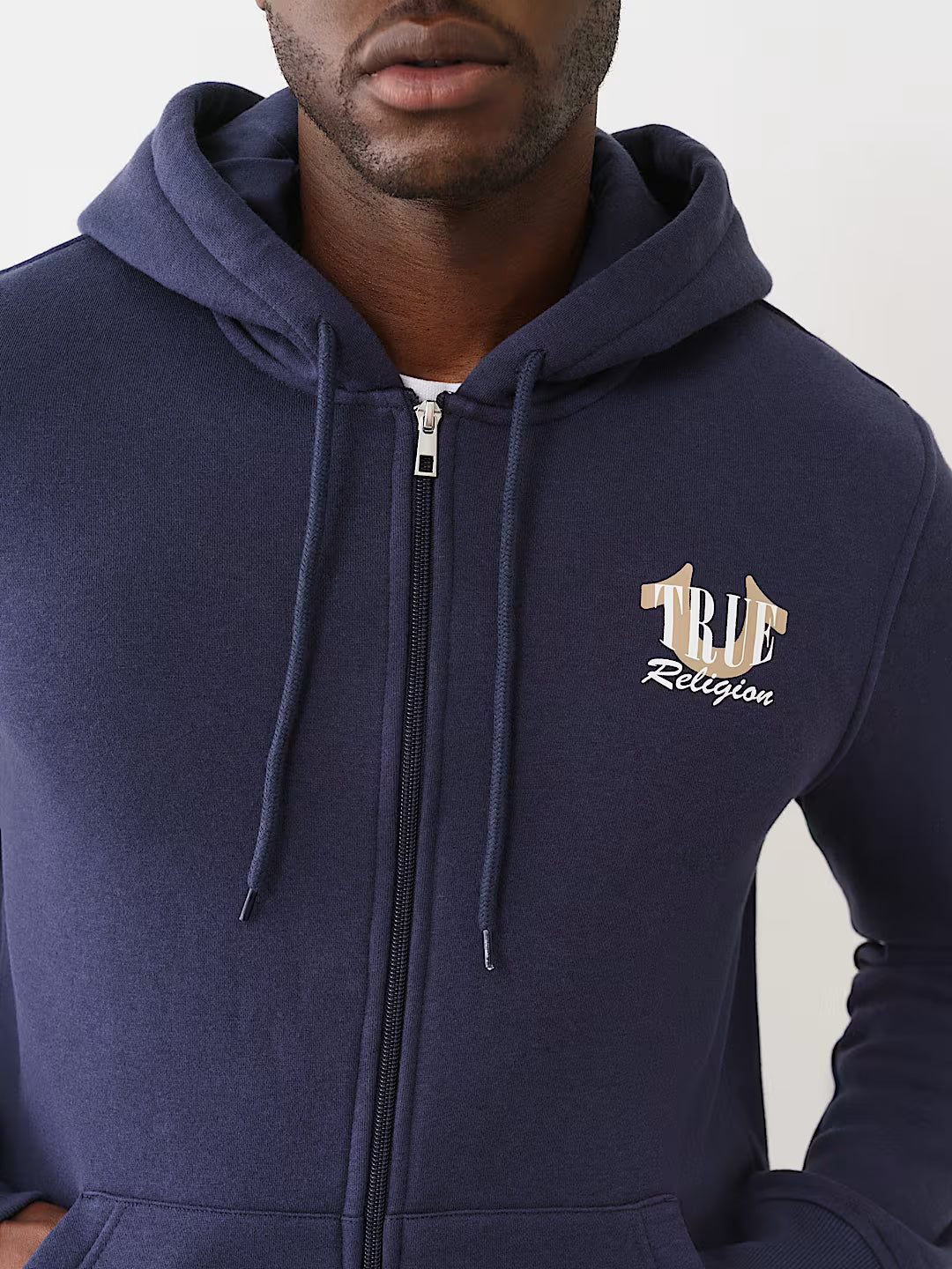 HOODIE ZIP TRUE RELIGION "Buddha Card"