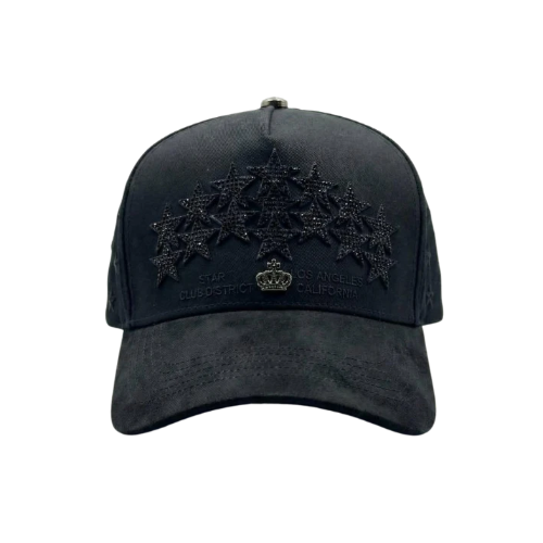 GORRA STAR HATS "Total Black District"