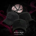 GORRA DREAMER HATS "KANJI" TOTAL BLACK