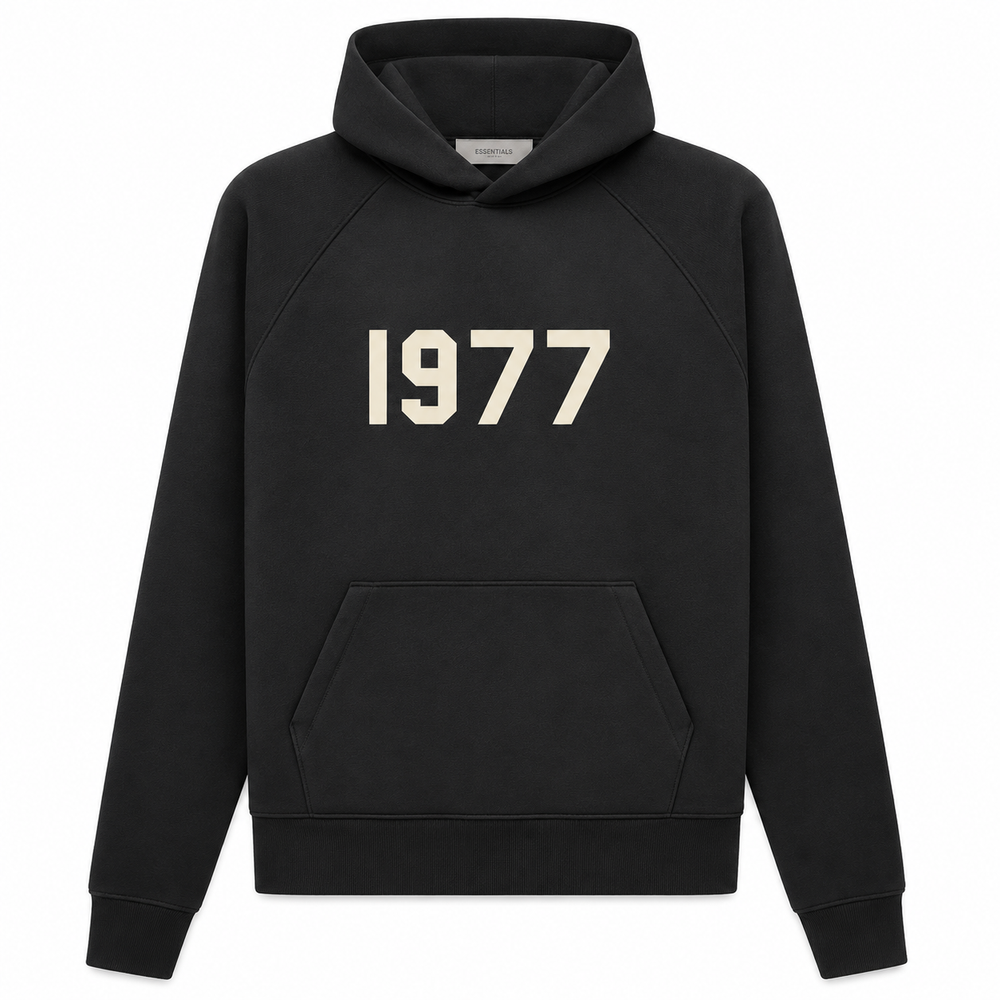 Hoodie Essentials 1977 “Iron Black”