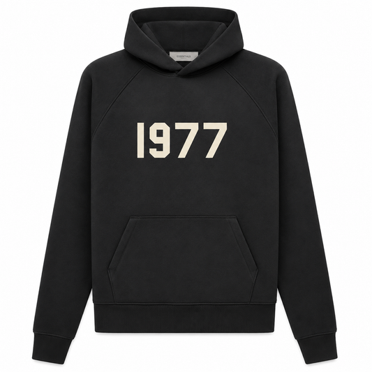 Hoodie Essentials 1977 Negra