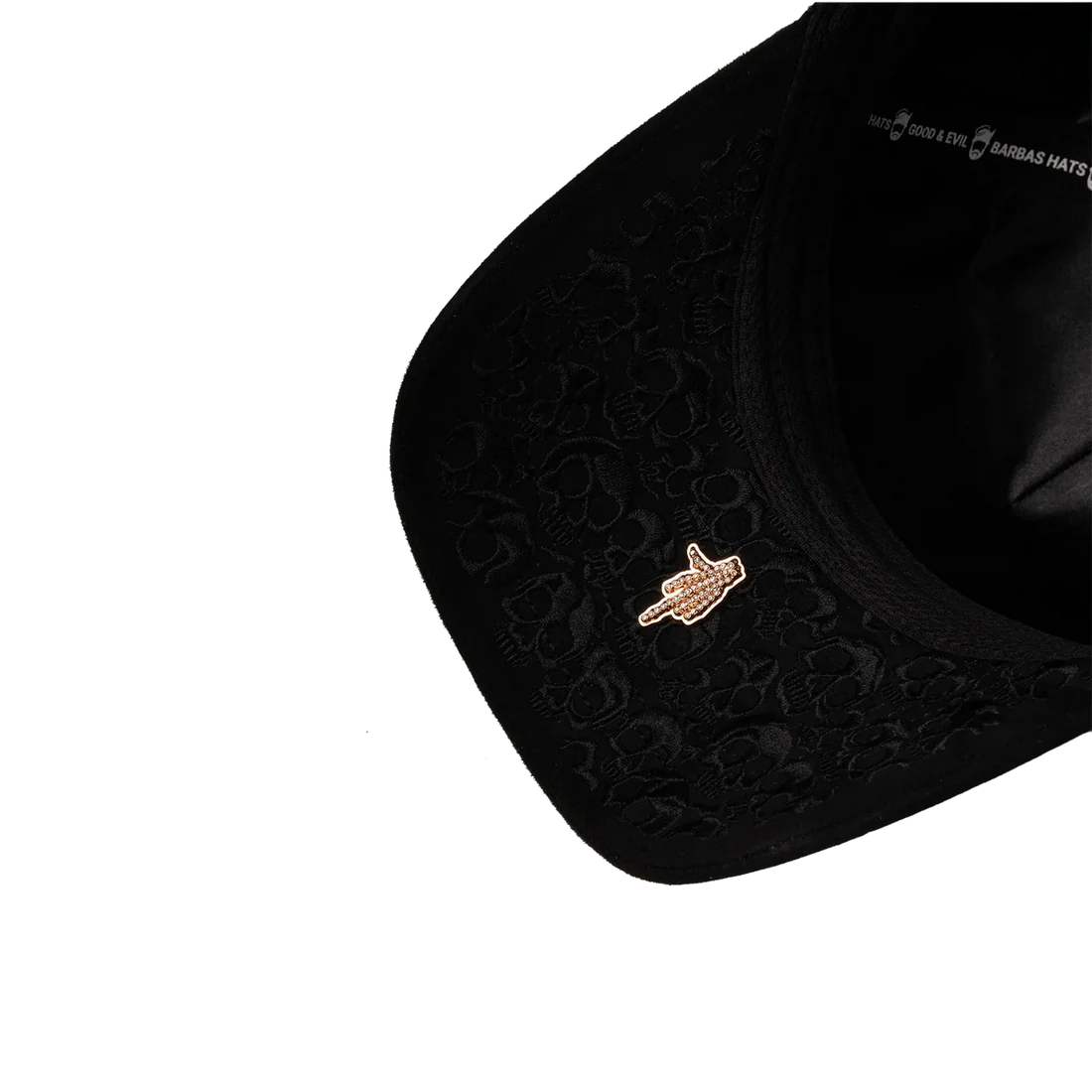 GORRA BARBAS HATS "BBB HAND SKULL" (PREVENTA)