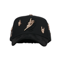 GORRA BARBAS HATS X RICO O MUERTO "B Skull" (PREVENTA)