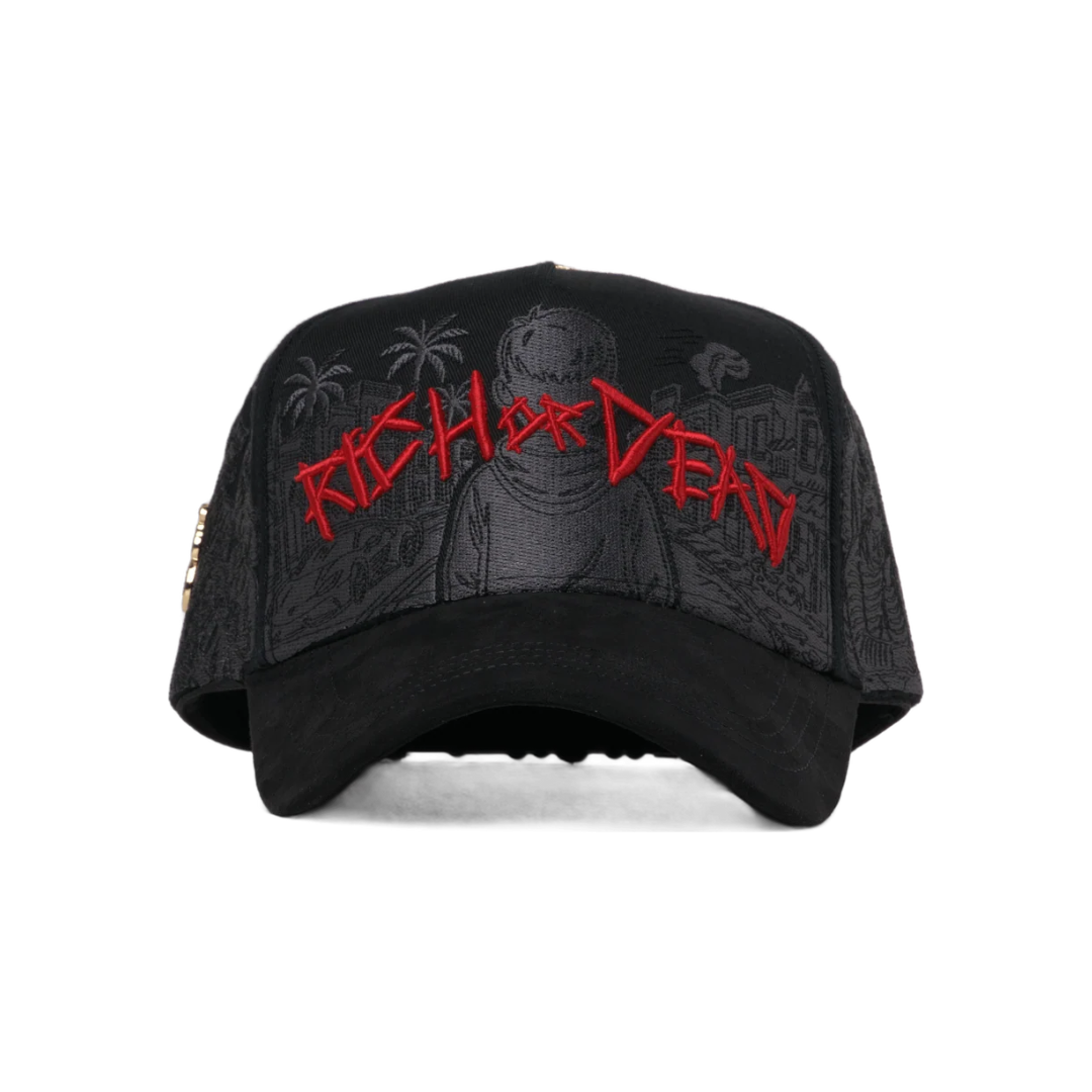 GORRA BARBAS HATS X RICO O MUERTO "Rich Or Dead" (PREVENTA)