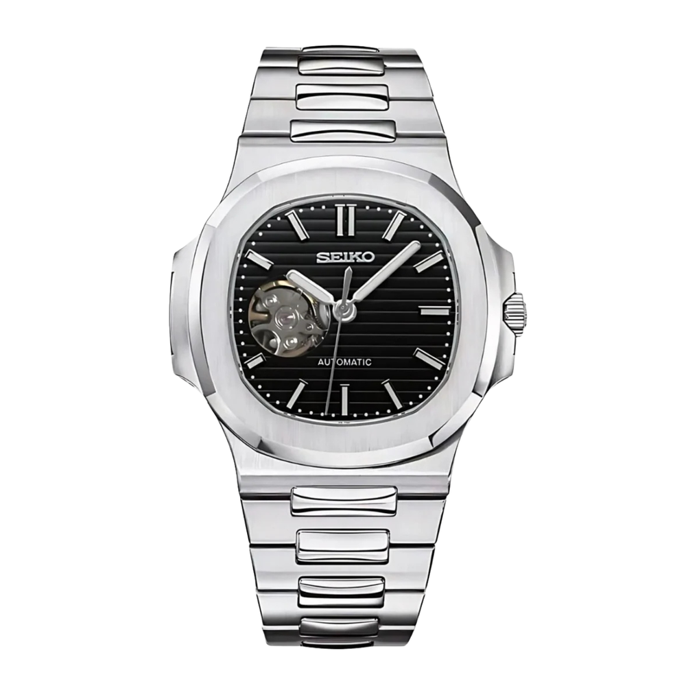 RELOJ SEIKO NAUTIKO BLACK OPEN