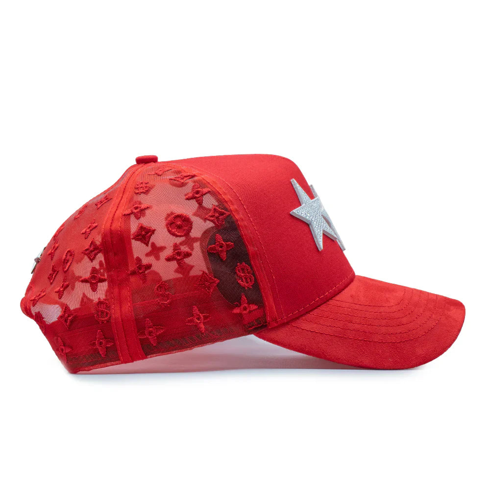 GORRA STAR HATS "Triple Red Star"