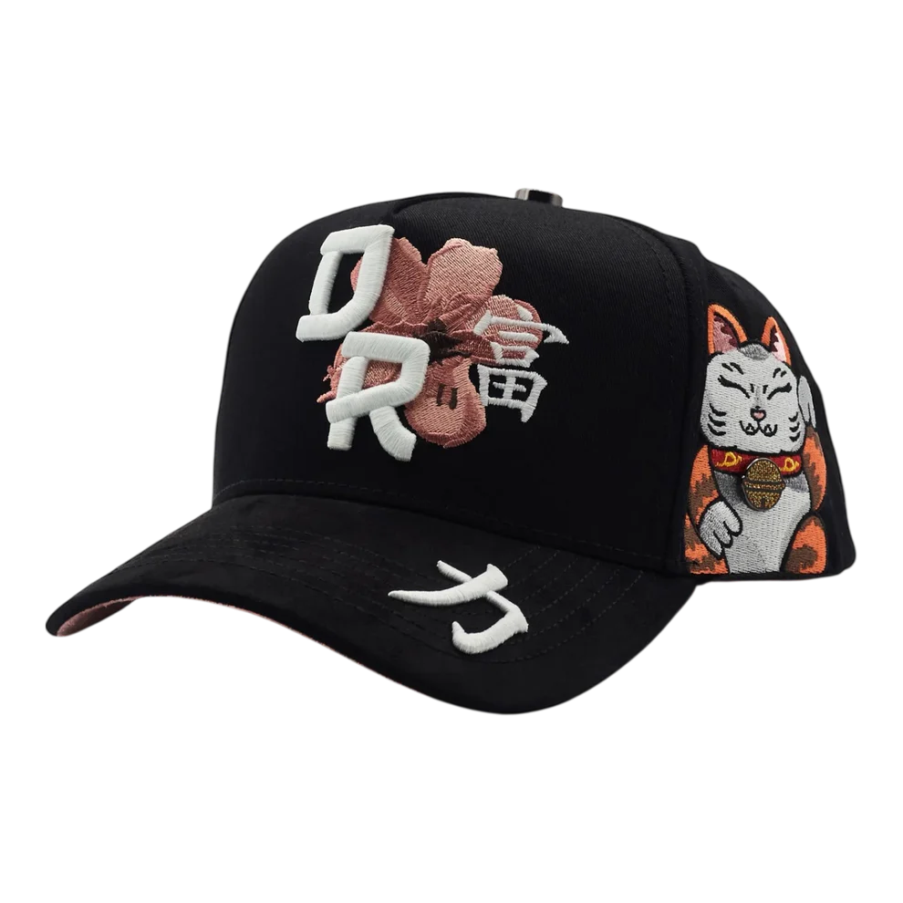 GORRA DREAMER HATS “Kanji Black"
