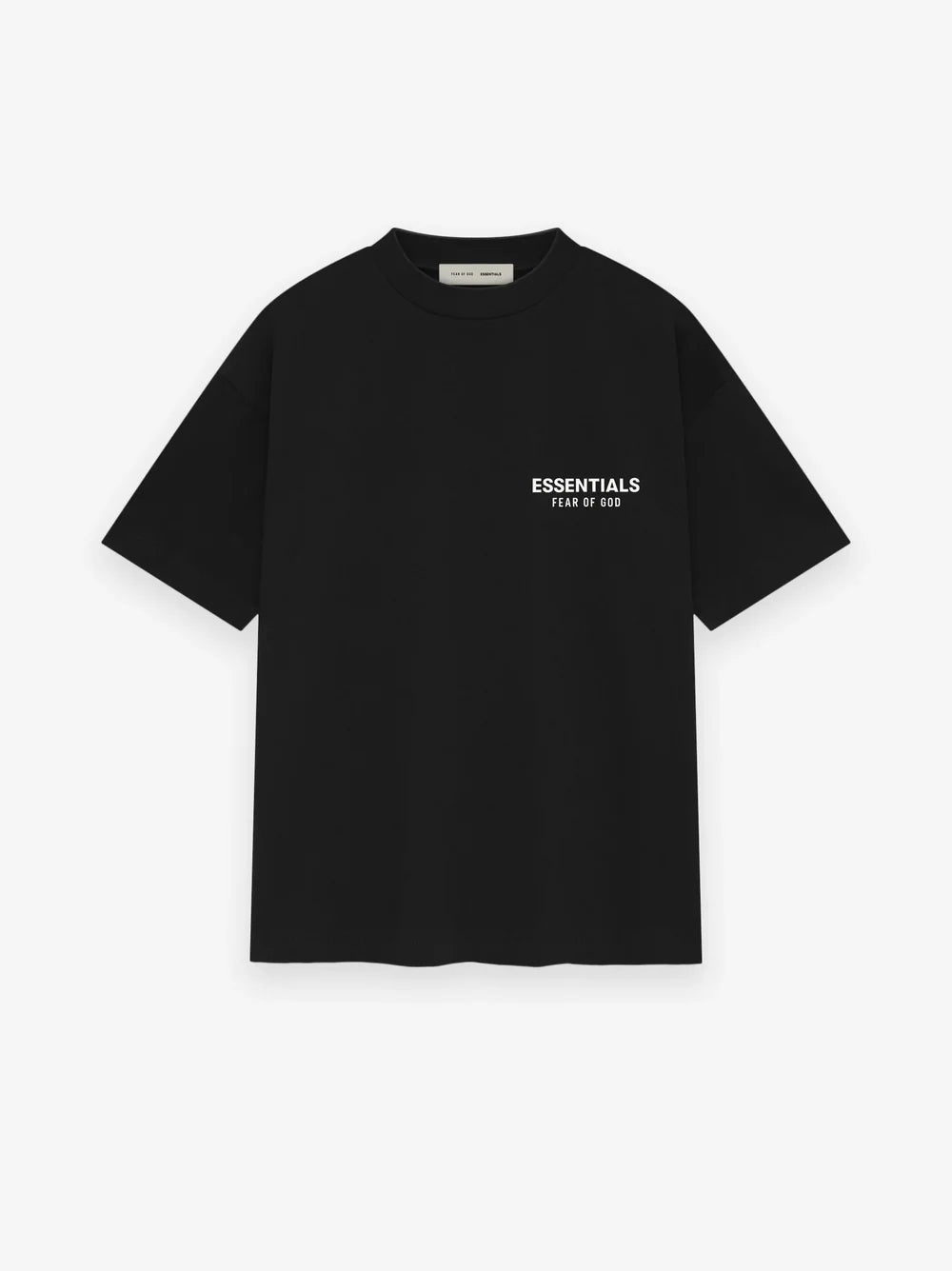 PLAYERA ESSENTIALS "Jet Black"