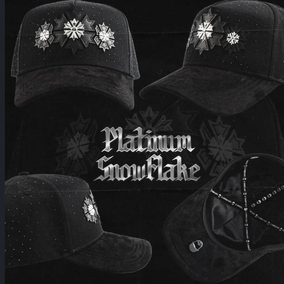GORRA BARBAS HATS "Platinum SnowFlake"