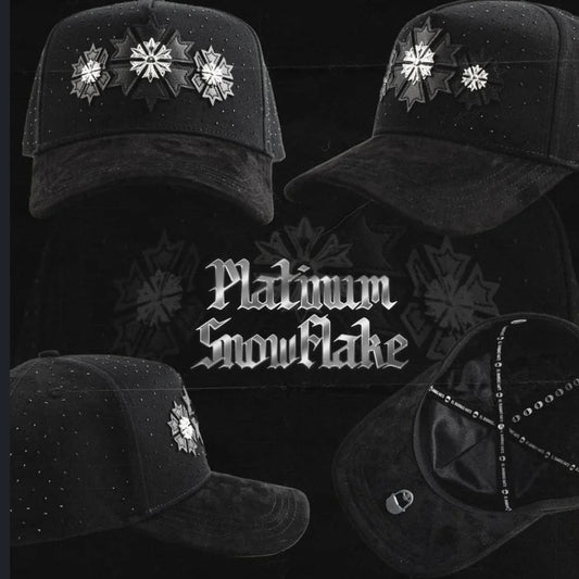 GORRA BARBAS HATS "Platinum SnowFlake"