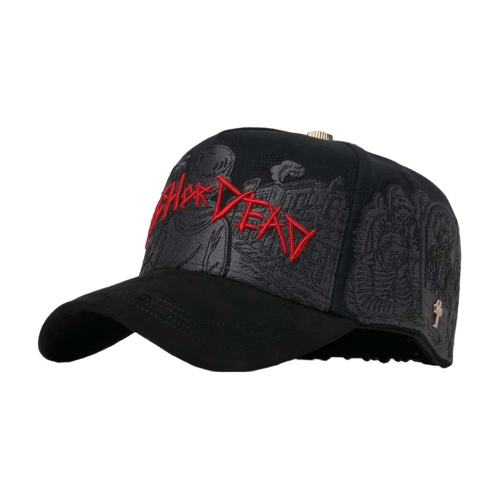 GORRA BARBAS HATS X RICO O MUERTO "Rich Or Dead" (PREVENTA)