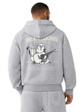 HOODIE ZIP TRUE RELIGION "Gris"