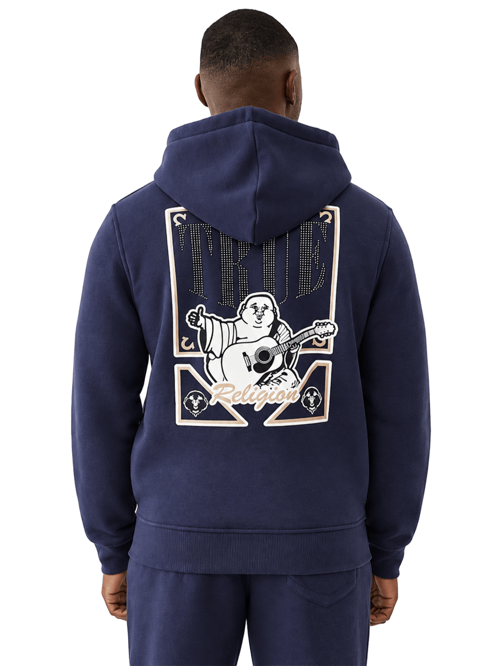 HOODIE ZIP TRUE RELIGION "Buddha Card"