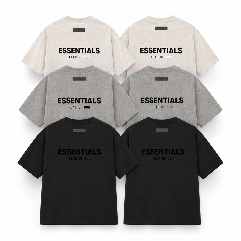 SET 6 PLAYERAS ESSENTIALS S22