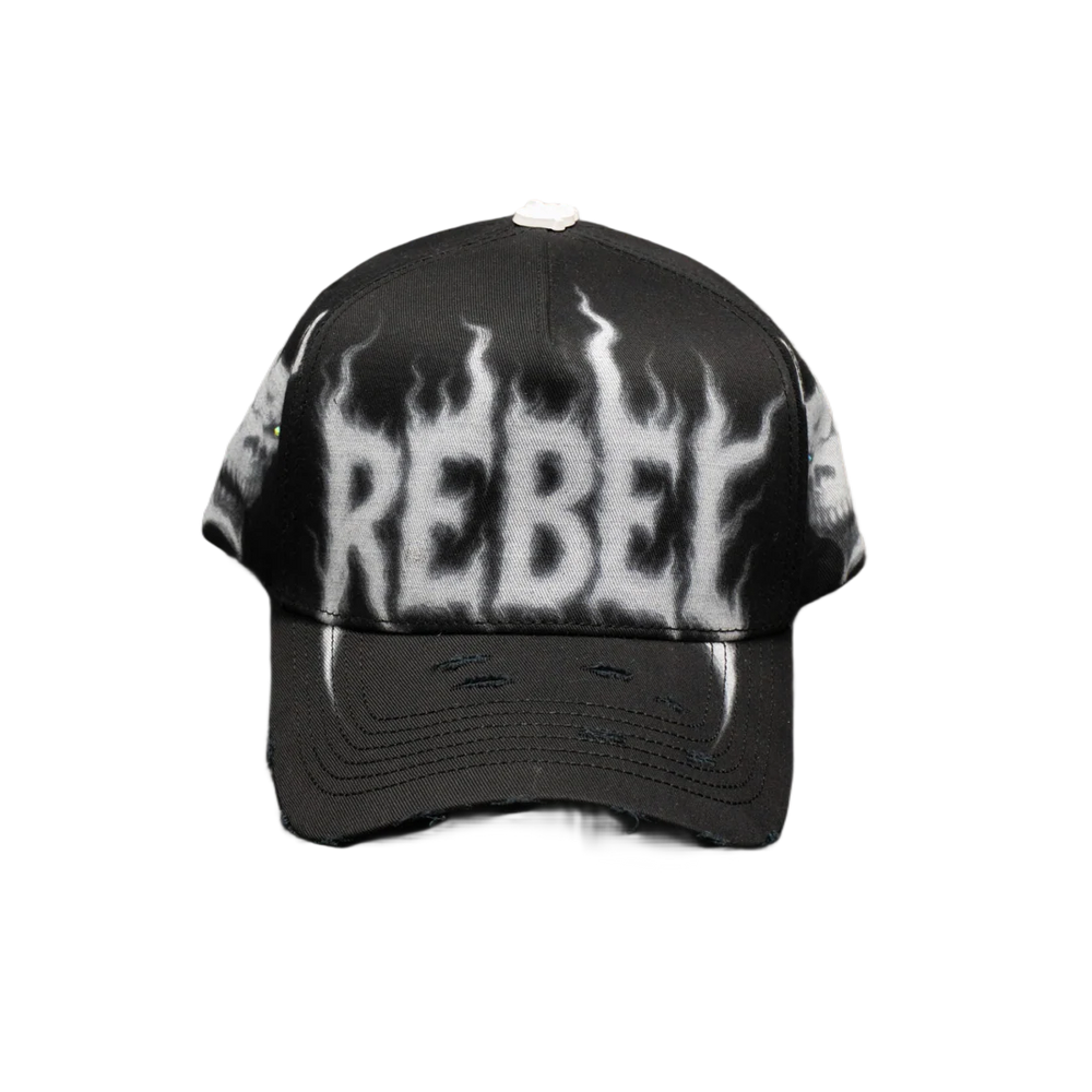 GORRA REBEL HATS "Black Mask Off"
