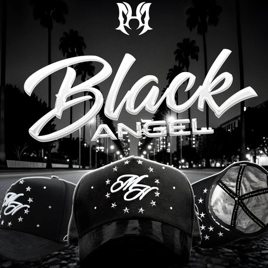 GORRA MOMM HATS "Black Angel"