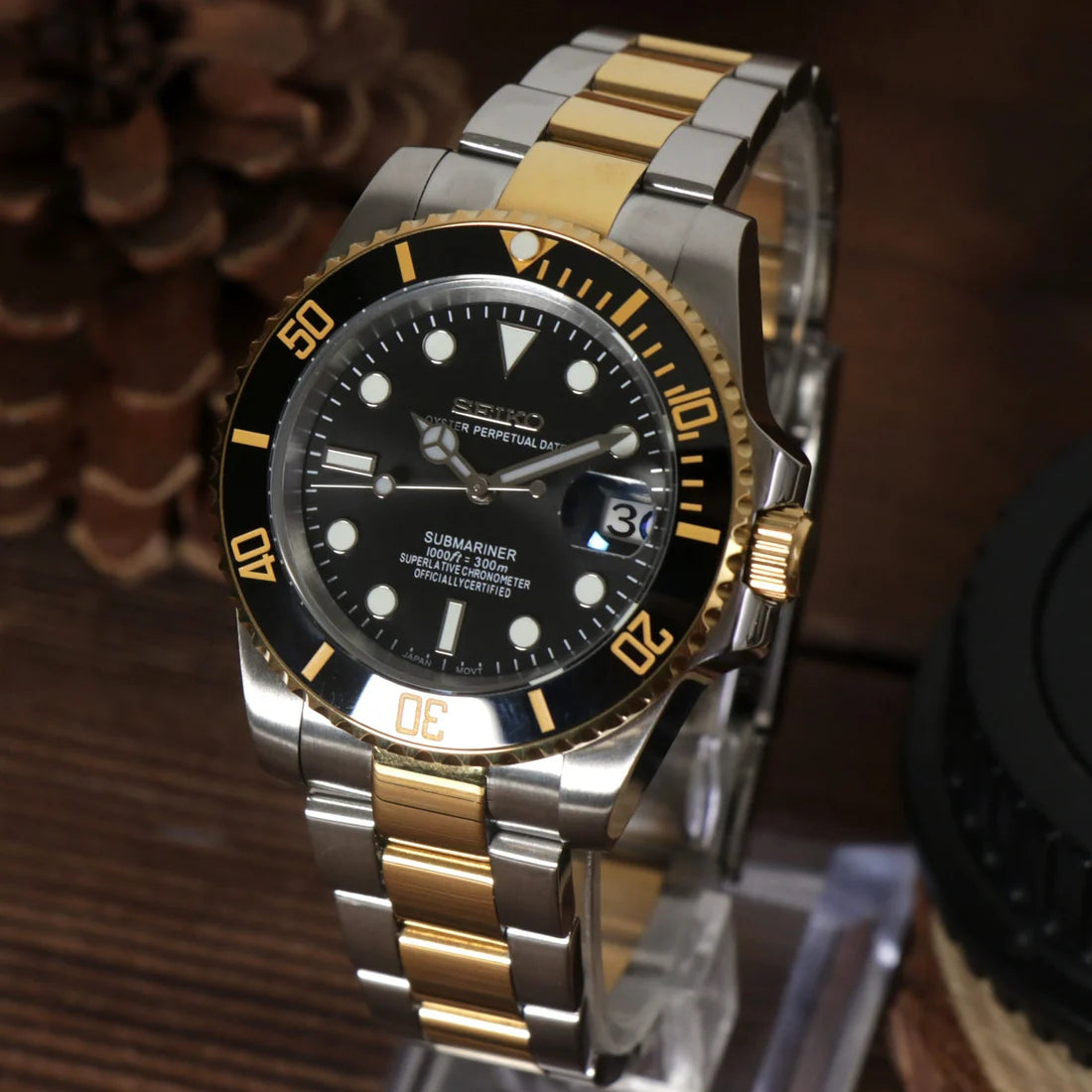 RELOJ SEIKOMARINER BLACK