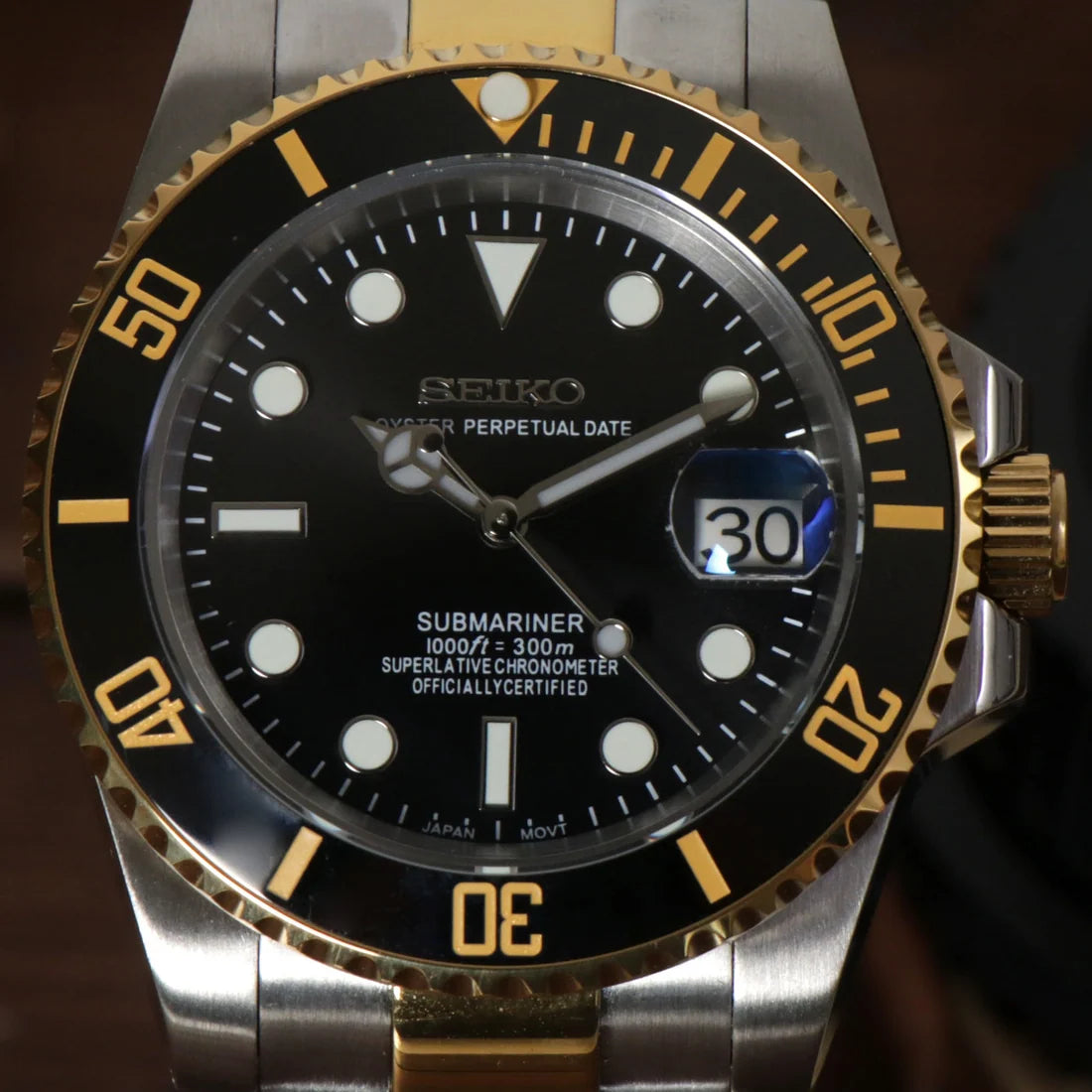 RELOJ SEIKOMARINER BLACK